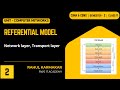 Referential Model - Network, Transport layer | Part 2 | Class 11 Semester 2 | COMS & COMA