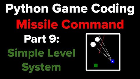 Python Game Programming Tutorial: Missile Command Part 9