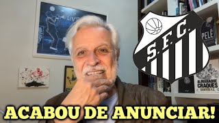 PLANTÃO URGENTE! SORMANI TRÁS ÀS ÚLTIMAS NOTÍCIAS DO SANTOS! NOTÍCIAS DO PEIXE HOJE