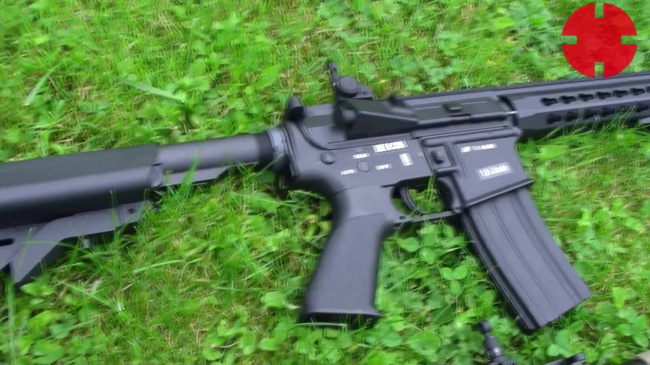 Airsoft - ASG M4 DEVIL shooting test
