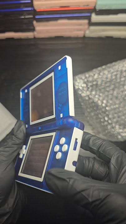 INSANE Custom Modded DS Lite Unboxing! #custom #Nintendo #DS #dslite #shorts #unboxing #mods