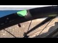 How to repair a punctured tubular tyre beside the road!