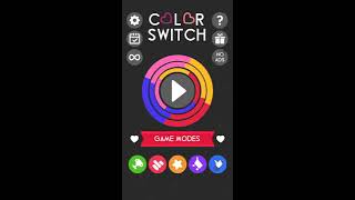 Color Switch HD gameplay (by Fortafy Games ) screenshot 1