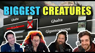 The BIGGEST, BADDEST Creatures You Can Play | Commander Clash Podcast 122