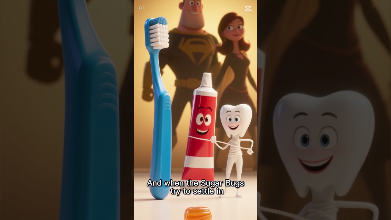 Sugar Bugs vs. Tooth Heroes: A Kids' Guide to Sweet Treats & Brushing!