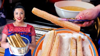 How to Make EASY CHURROS, The BEST Step by Step RECIPE| Mexican cooking Dessert