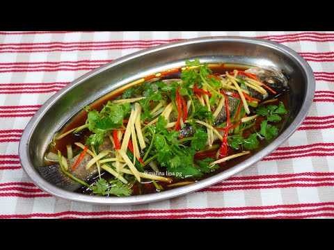 Cara Buat Ikan Siakap Masak Stim