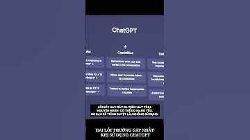 Sử lý 2 lỗi thường gặp nhất khi sử dụng ChatGPT- chatgpt errors  #shorts #chatgpt #ai