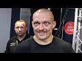 'I THOUGHT HE WOULD BE TOUGHER' - OLEKSANDR USYK IMMEDIATE  REACTION TO BEATING ANTHONY JOSHUA