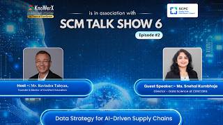 SCM Talk Show Season 6 | Episode #2 | Data Strategy for AI-Driven Supply Chains