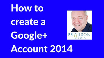 How to create a Google+ account