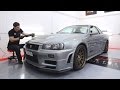 NISSAN SKYLINE R34 GTR DETAILING