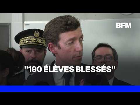 Édouard Geffray: "190 élèves ont été blessés depuis le début" de la mobilisation lycéenne