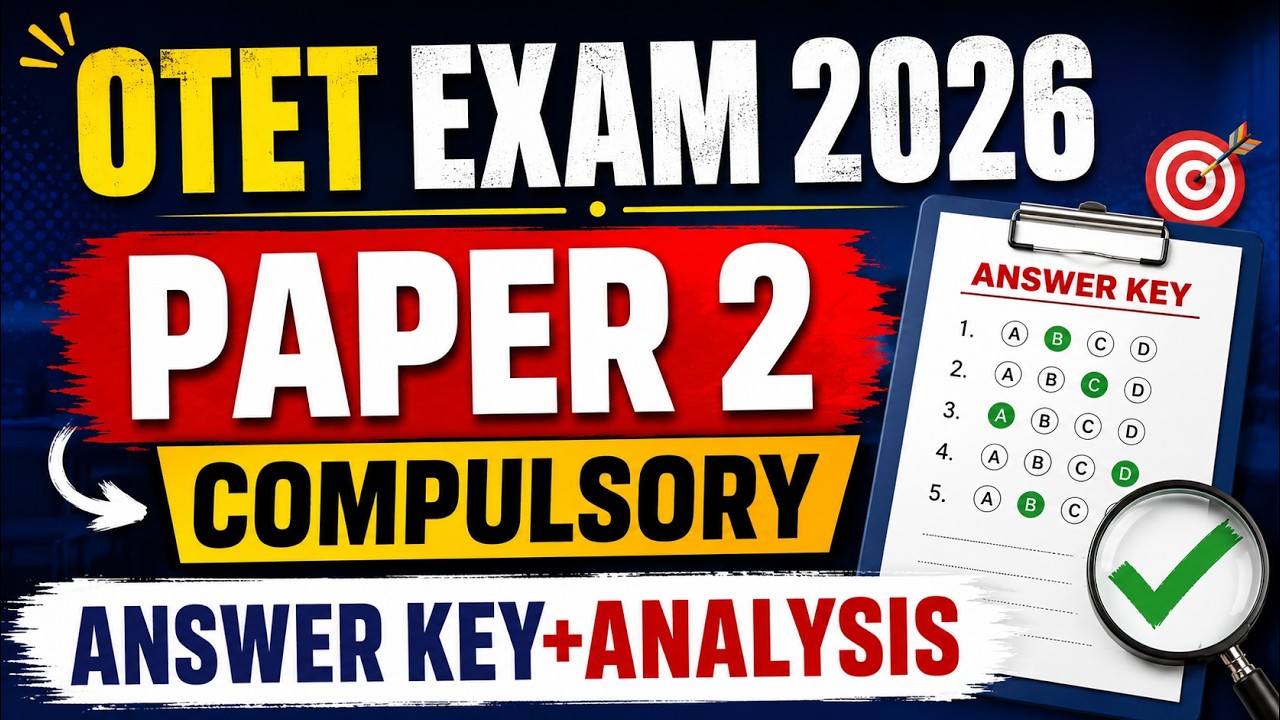 OTET Exam 2026 | Paper 2 Pedagogy Answer Key + Exam Analysis | Adda247 Odia