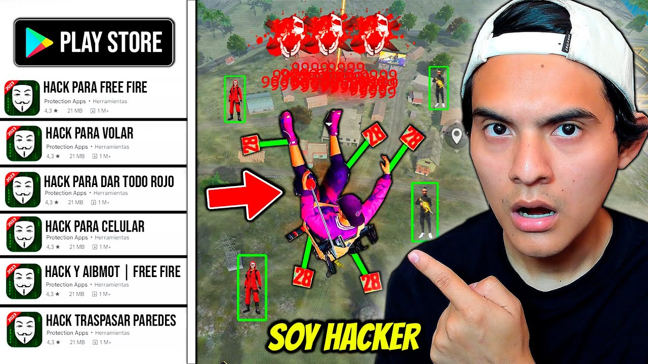 Free Fire Hack Risks USE TODOS LOS HACKS A LA VEZ PARA VER QUE PASA 😱 Free Fire - YouTube