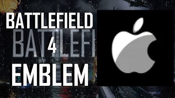 Battlefield 4 / BF4 : Apple Logo Emblem Tutorial