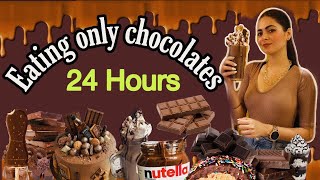 I only ate CHOCOLATE for 24 HOURS || 365Days 365Vlogs Challenge || Shilpa Chaudhary