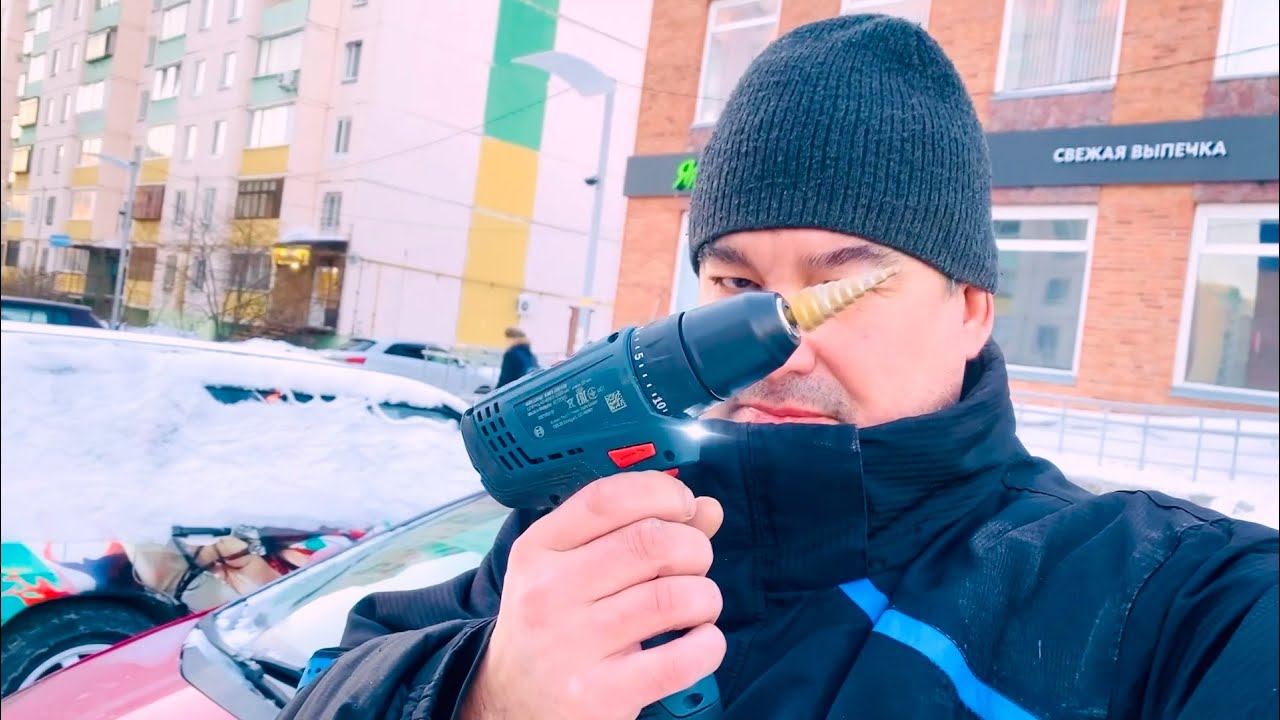 Сверлим дырку в выхлопной трубе Хонды :) - YouTube