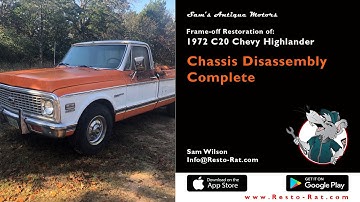 Chassis Disassembly | Segment 11 - 72 Chevy Highlander