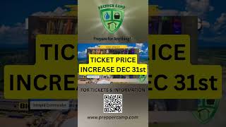 Save $60.00 Before Jan 1, on Prepper Camp 2026 Tickets! #preppercamp #prepping #camping #survival