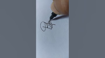 Bhuvan#rquest #signature 😱