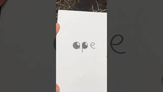 Drawing an Ape From the Word “Ape.”