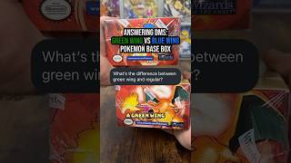 GREEN WING vs BLUE WING POKEMON BASE SET BOXES #pokemoncards   #vintagepokemon #pokemonbaseset