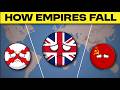 Why Powerful Nations Collapse  7 Stages of Superpower Decline