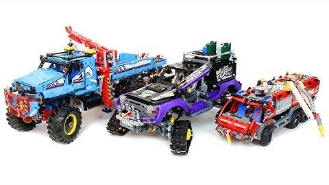 NEW SETS 2017: Lego Technic 42068 & 42069 & 42070 (Official trailer)