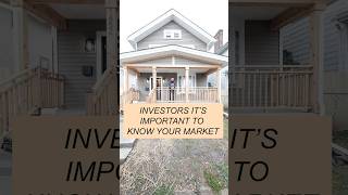 Investors it’s important to know your markets! #fixandflip #realestate #investing #renovation