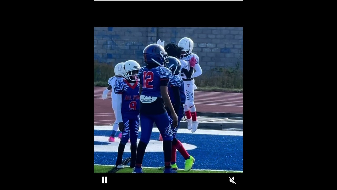 Cleveland Muni football league 10u All-Star game Booman highlights🦍