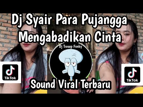 DJ SYAIR PARA PUJANGGA MENGABADIKAN CINTA DJ DAWAI ASMARA SOUND TRENDING TIKTOK TERBARU