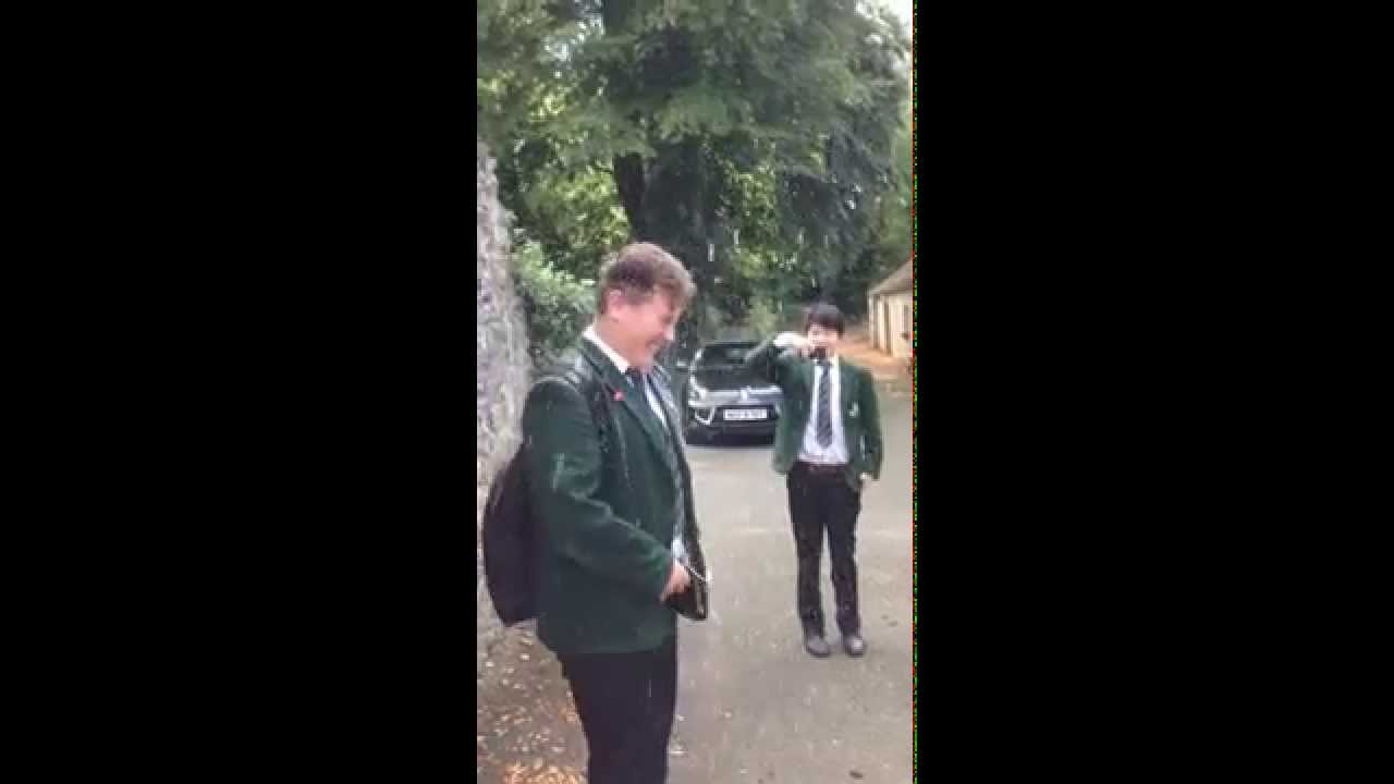 Water balloon to the face YouTube