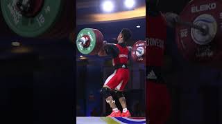 If he sets a world record he goes to the Olympics! #RizkiJuniansyah #weightlifting