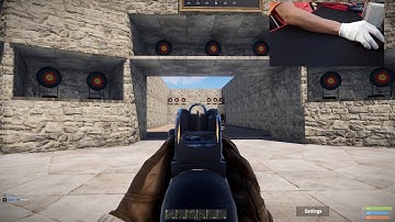 Rust | How To Get No Recoil Spray (Mp5)(Tutorial)(Handcam)