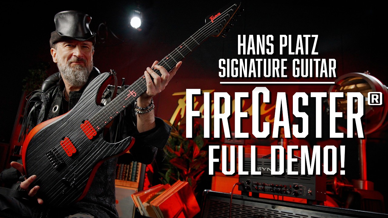 NEW! Framus FIRECASTER® | Signature Guitar of ‪@HansPlatz‬ from‬ 