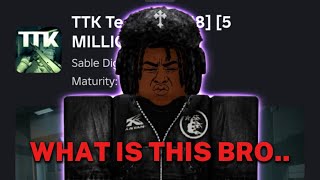 A TTK Testing Experience…