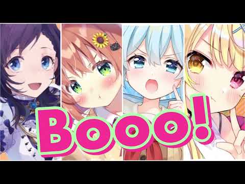 【にじさんじ】Booo!(cover)/相羽ういは×本間ひまわり×雪城眞尋×星川サラ