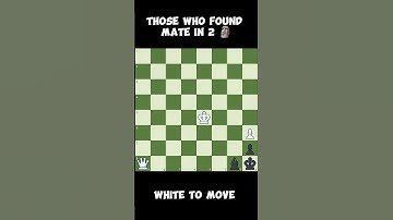 can you spot the mate 🤔🤔 #chess #youtubeshort