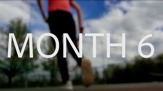 Learning to Play Tennis (6 MONTH TIME LAPSE)
