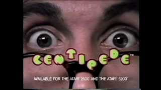 Atari Centipede Commercial 1982