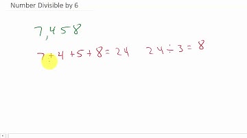 Math Trick - How to Determine If A Number Is Divisible by 6 In Your Head