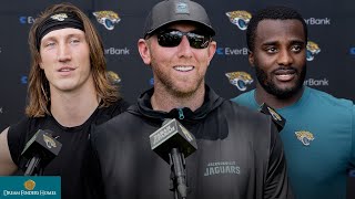 Liam Coen, Trevor Lawrence & Jourdan Lewis on Joint Practice w/ Dolphins | Jacksonville Jaguars
