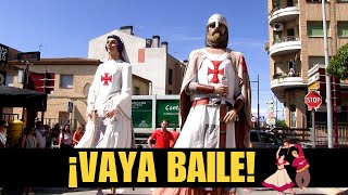 Así BAILAN los GIGANTES de NAVARRA 😲 | GIGANTES de Ribaforada