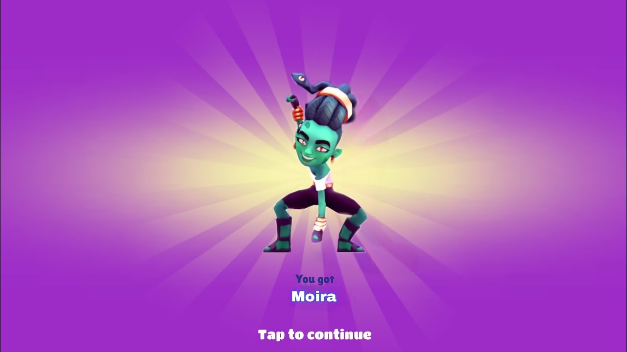 Subway Surfers New Character Moira Subway Surf Greece, Mumbai