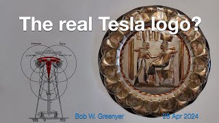 The real Tesla logo