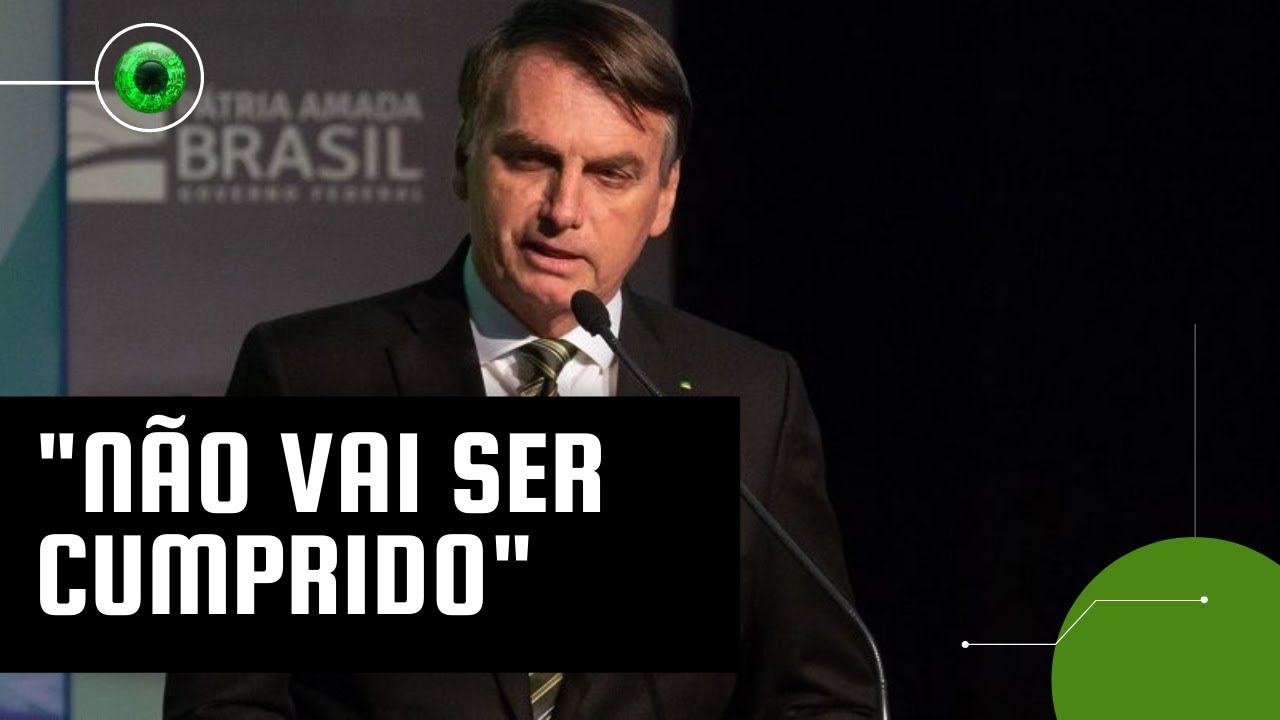 Acordo entre WhatsApp e TSE é criticado por Bolsonaro