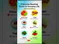 6 Immune-Boosting Foods You Should Eat Every Day 🍊💪 | Glow Dynasty #shorts #superfoods #immunity #yt