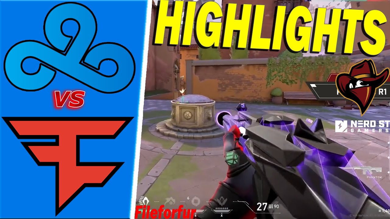 Cloud9 vs FaZe Clan / HIGHLIGHTS / QUARTER FINAL / Renegades x NSG VALORANT Invitational BO3