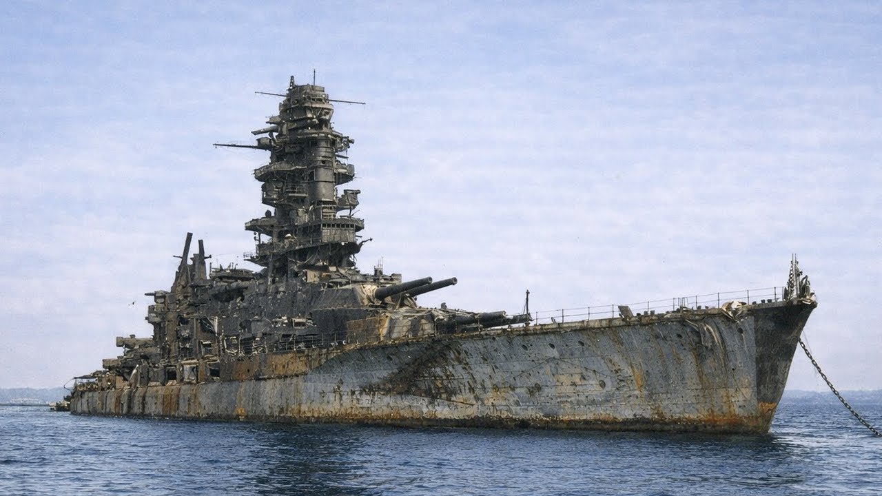 ぽんぽん船 大和 YAMATO バトルシップ 金属製 The Only Japanese Battleship to Survive WW2 - YouTube